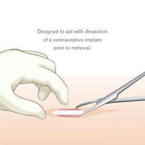Villa™ Hormonal Implant Dissecting Forceps - Image 2